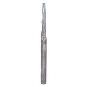 Carbide Bur Standard Friction Grip Taper/Flat End Plain 10/Pk