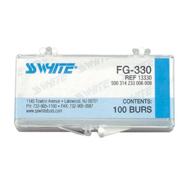 Carbide Bur Operative Friction Grip 1/2 100/Pk