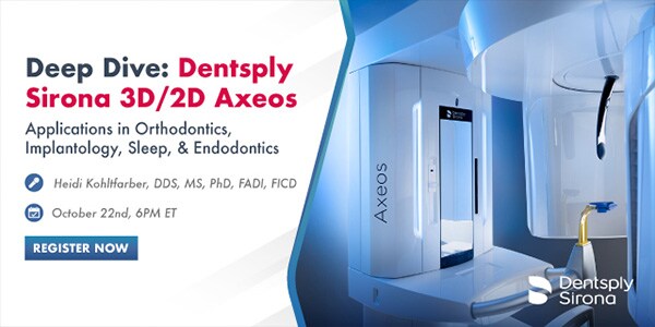 Deep Dive: Dentsply Sirona 3D/2D Axeos - Applications in Orthodontics, Implantology, Sleep, & Endodontics