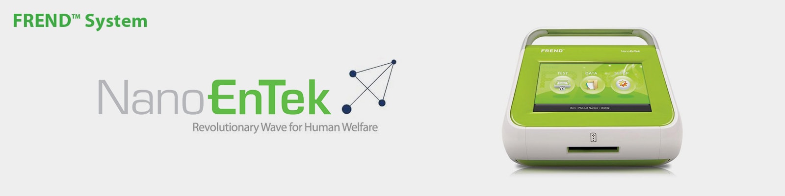 FREND&trade; System by NanoEnTek - Henry Schein Medical