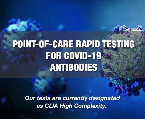 novel coronavirus covid-19 point-of-care rapid testing kits