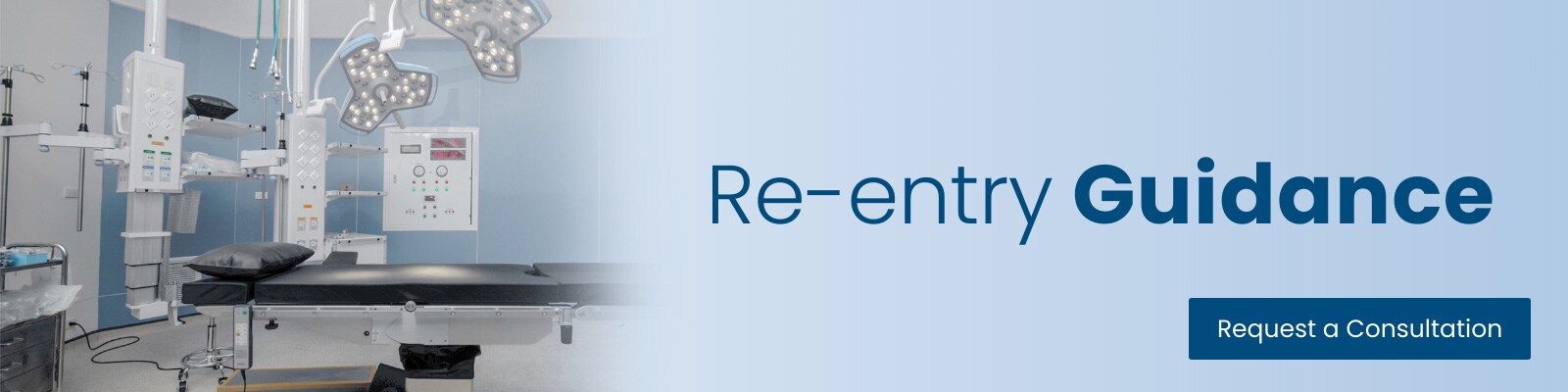 Re-entry Guidance for Ambulatory Surgery Centers ASC after Coronavirus