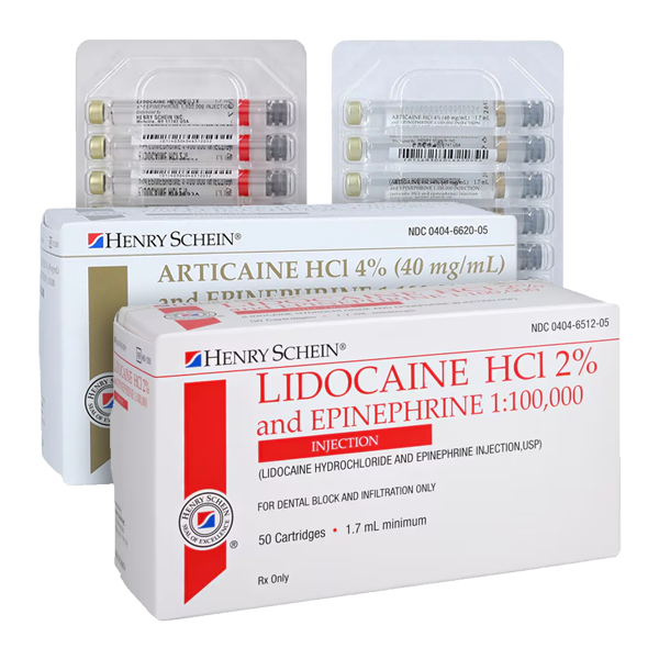 Lidocaine & Articaine