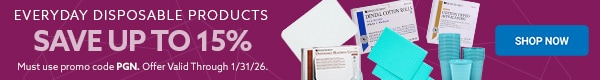 Savings Across Top Selling Dental Disposable Products Happening Now!