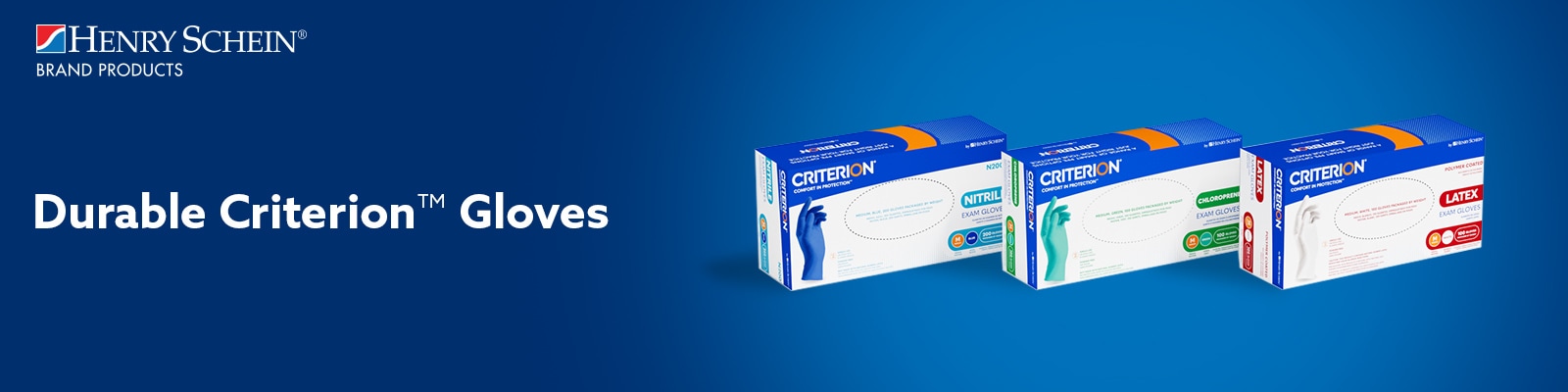 Guantes Criterion | Guantes m&eacute;dicos | Henry Schein Medical