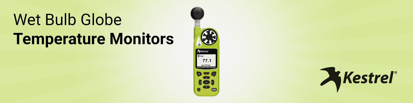 Monitor de temperatura de globo y bulbo h&uacute;medo: Henry Schein Medical