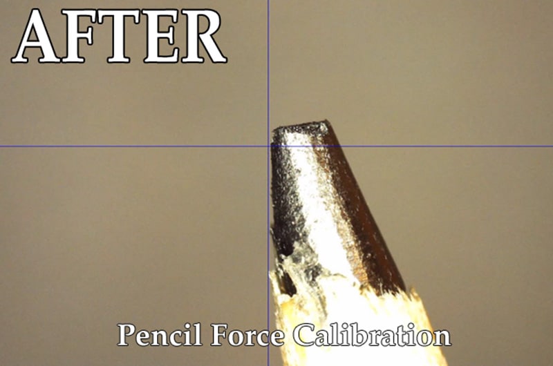 After - Pencil Force Calibration